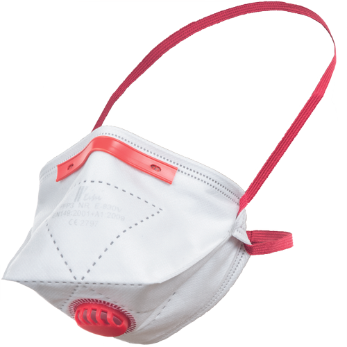 Respirator with exhalation valve E-830V FFP3