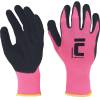 SALANGANA Seamless Polyester Work Gloves with Latex Coating