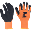 SALANGANA Seamless Polyester Work Gloves with Latex Coating