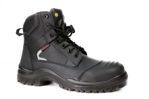 SEVEN SAFETY HIGH CUT 2025 S3 ESD darba aizsargzābaki – metālu nesaturoši, ar kompozīta purngalu