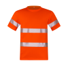 SHINE HI-VIS Orange High Visibility T-Shirt Class 2, 100% Polyester