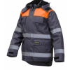Warm, high-visibility work jacket with reflective elements WJ-8925/WJ-8926