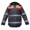 Warm, high-visibility work jacket with reflective elements WJ-8925/WJ-8926