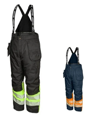 Siltinātas bikses HI-VIS SMARTGO CANNYGO KEZP-SMG, zils/oranžs