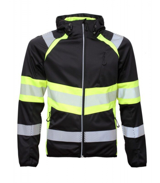 Softshell jaka BoSafety TOPEK C1 Hi-Vis