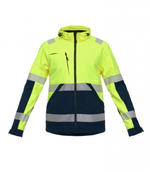 Softshell jaka VALENCIA HI-VIS Class 2 JK-VALENCIA-C2