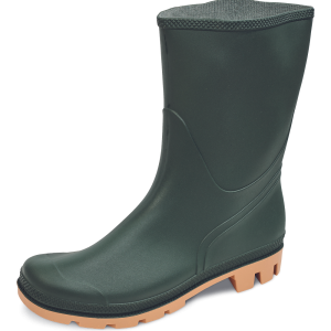 TRONCHETTO OB SRA оливковые ПВХ сапоги | Короткие резиновые сапоги 28 см | EN ISO 20347