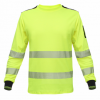  Augstas redzamības T-krekls ar garām piedurknēm RICOlong (TS-RICOLONG-C2) Hi-Vis