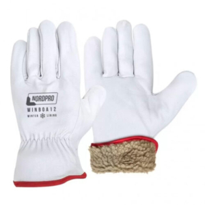 WINBOA Warm Work Gloves in Smooth Leather