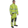Warm pilot jacket Clovelly 2in1 Hi-Vis 