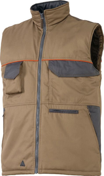 Warm vest Delta plus MCGIWBE, beige