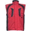 Winter men's bodywarmer Nyala, red, XL