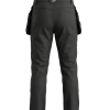 Ziemas darba bikses CARGO PLUS melnas, 4-virzienu stiepjamas ar Softshell TPU membrānu | BoSafety WT-CARGOPLUS-0200