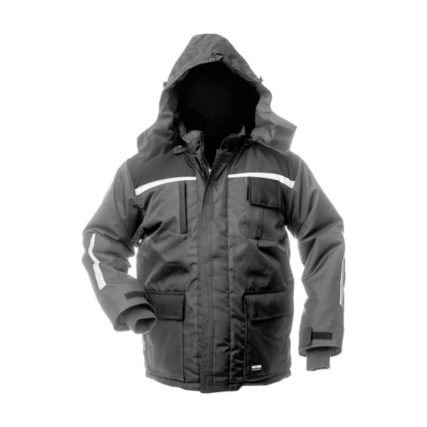 Ziemas darba jaka WJ Arctic 1602 Baltic Line SR-8924 Canvas Arctic, pelēka