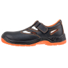 Ādas Sandales URGENT 301 SB SRC VELCRO Black Orange