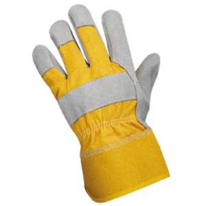 CXS DINGO Combined Work Gloves, Thick Leather, Palm and Finger Lining