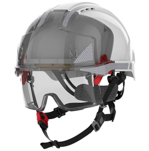 Ķivere JSP EVO® VISTAlens ar ventilāciju, balta 