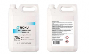 Roku dezinfēkcijas līdzeklis, 5 litri