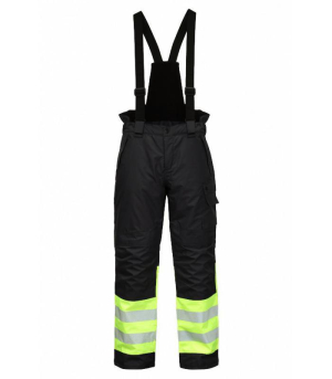 Augstas redzamības ziemas darba puskombinezons GALAXY (WB-GALAXY-C1-0204) Hi-Vis Class 1