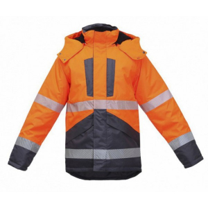 JAKA AUGSTAS REDZAMĪBAS OXFORD HI-VIS ORANŽS /ZILS